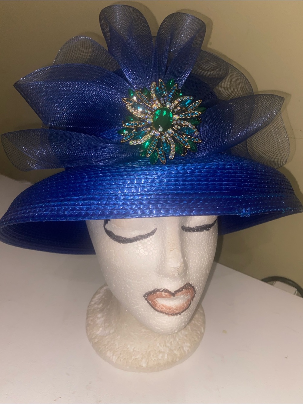 Really Cute Blue Dress Hat